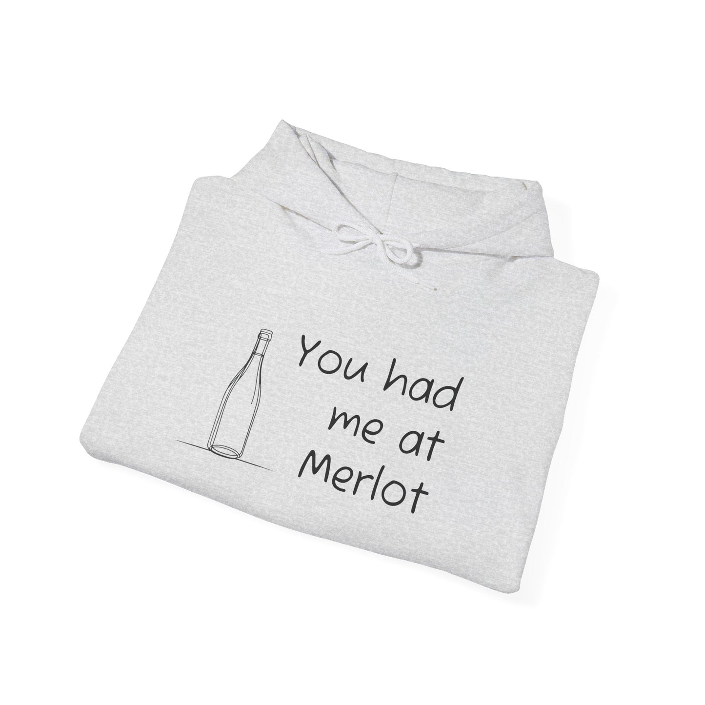 You had me at Merlot Heavy Blend™ Hooded Sweatshirt