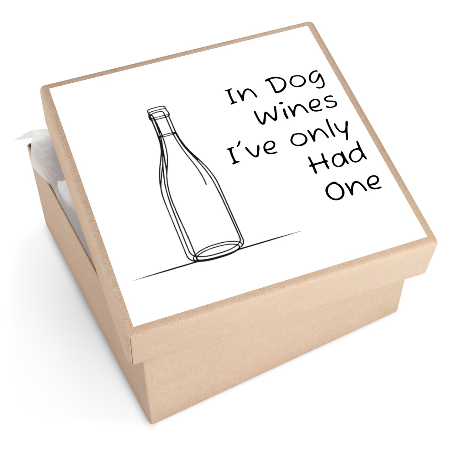 In Dog Wines Vinyl Sticker