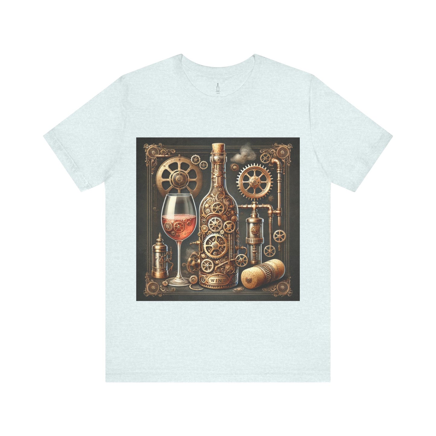 Steampunk Wine Bottle Tee