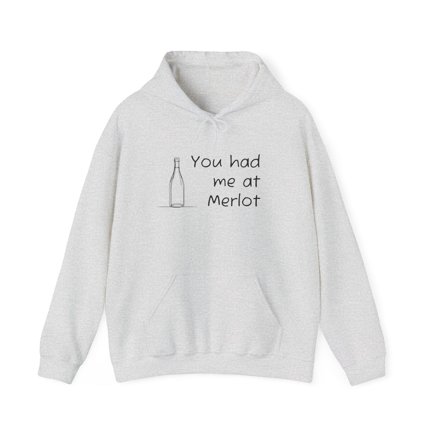 You had me at Merlot Heavy Blend™ Hooded Sweatshirt