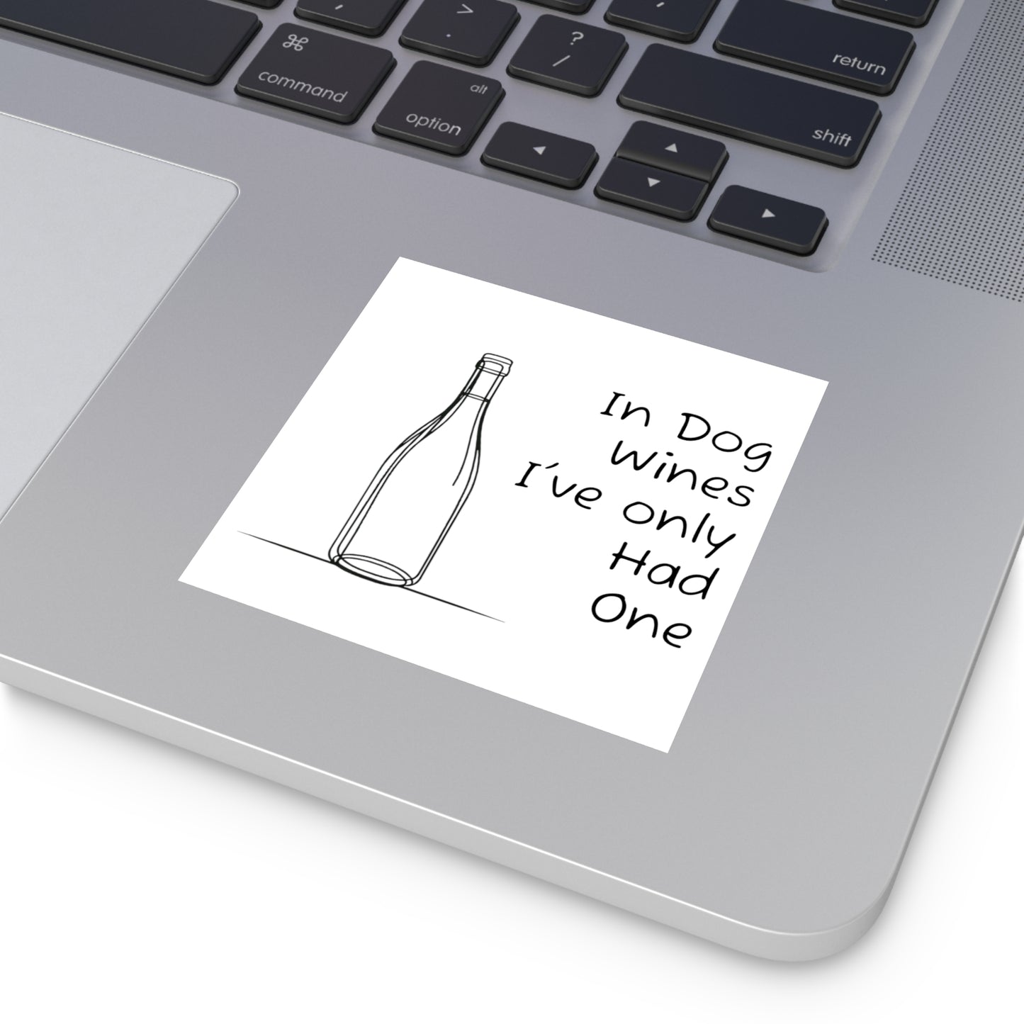 In Dog Wines Vinyl Sticker