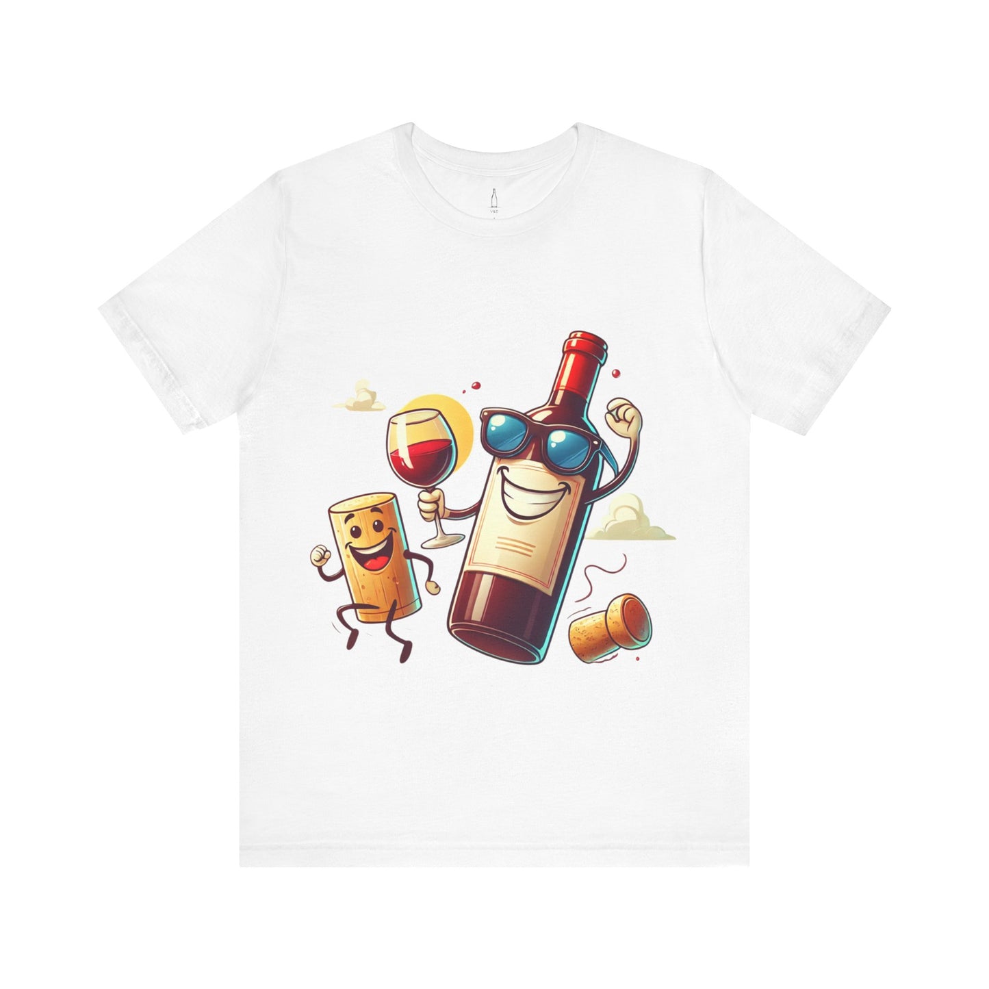Dancing Wine Bottle Tee
