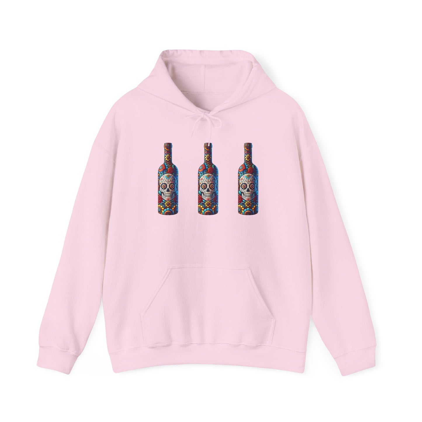 Sugar Skull x3 Hoodie - Heavy Blend Hooded Sweatshirt