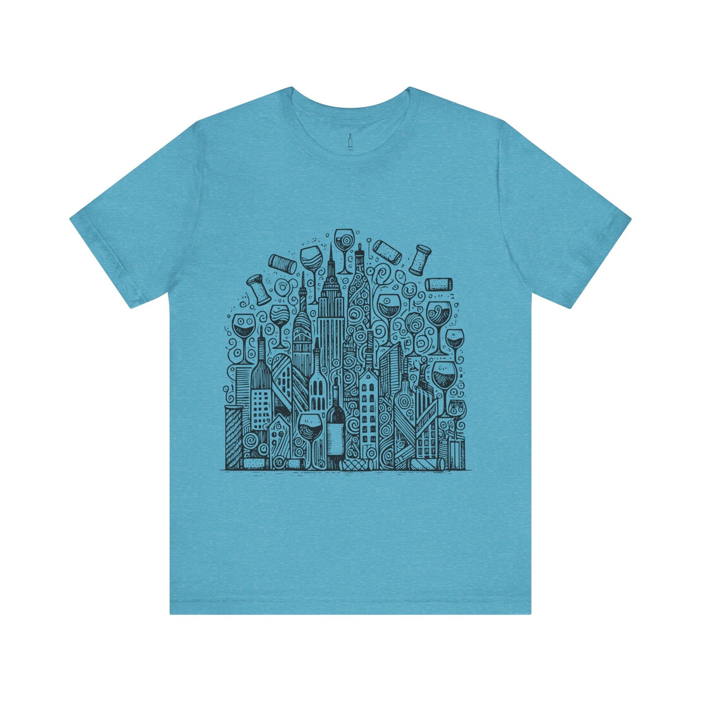 Wine Cityscape Tee