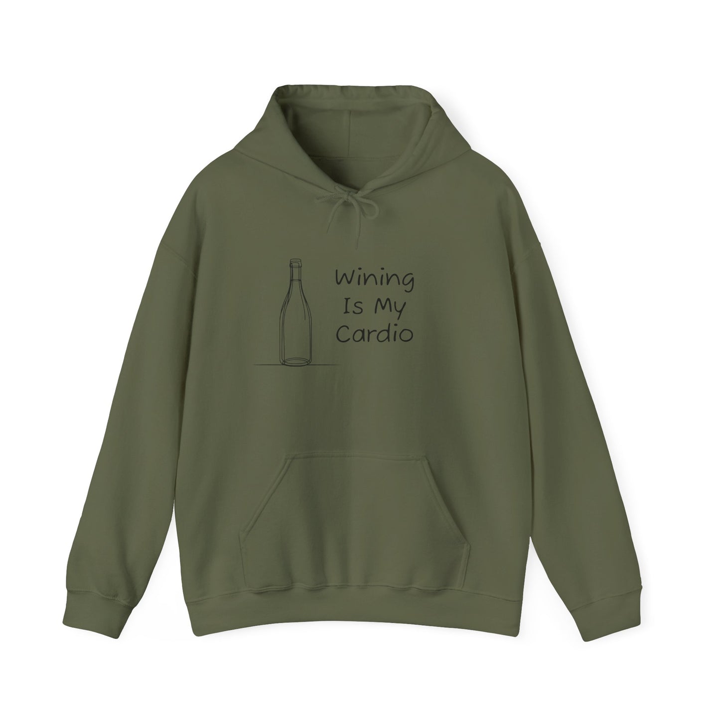 Wining Is My Cardio Heavy Blend™ Hooded Sweatshirt