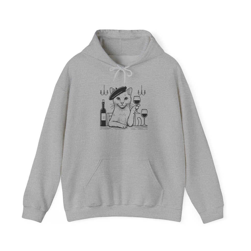 Cat Beret Hoodie Sweatshirt