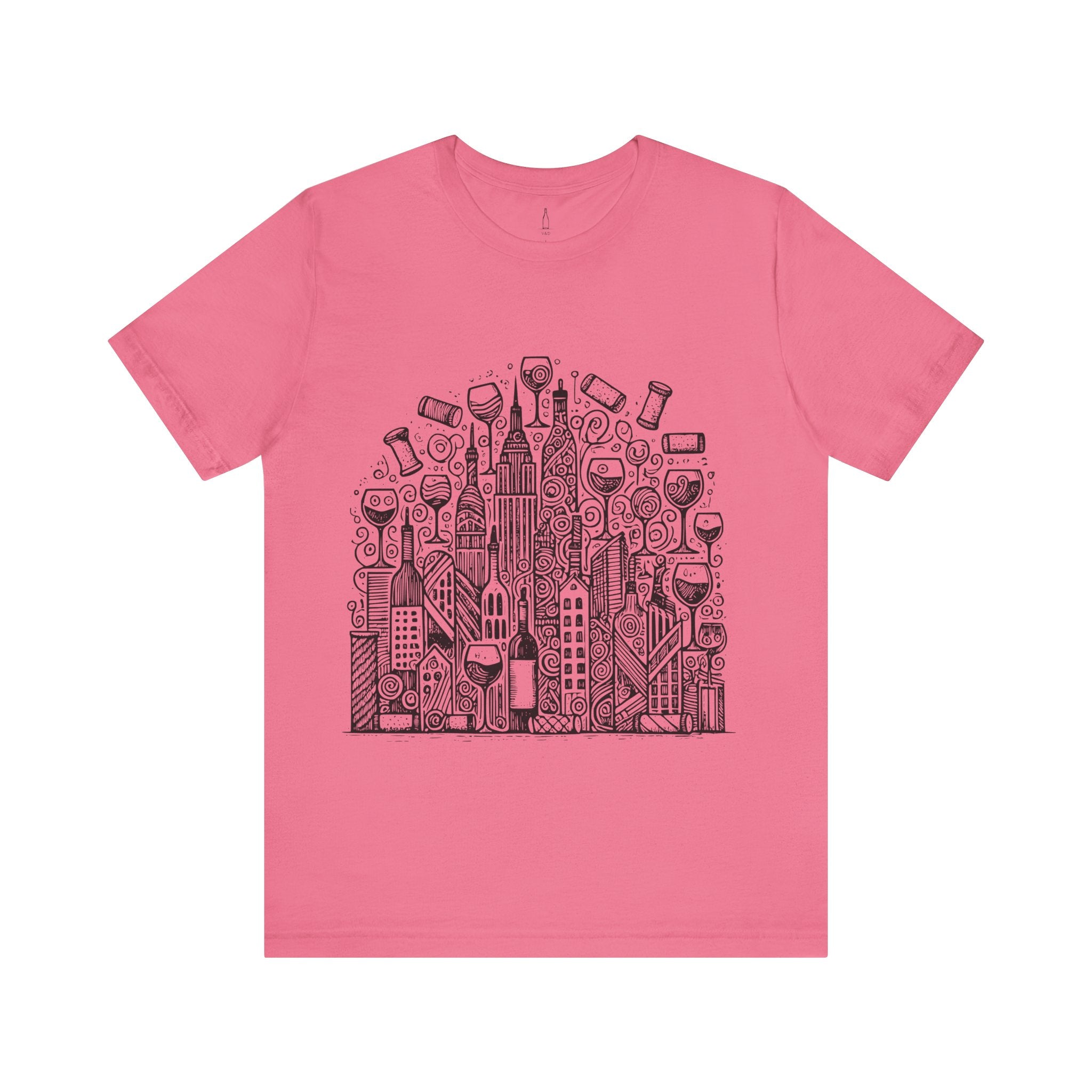 Wine Cityscape Tee