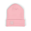'Clearly Needs Wine' - Embroidered Cuffed Beanie