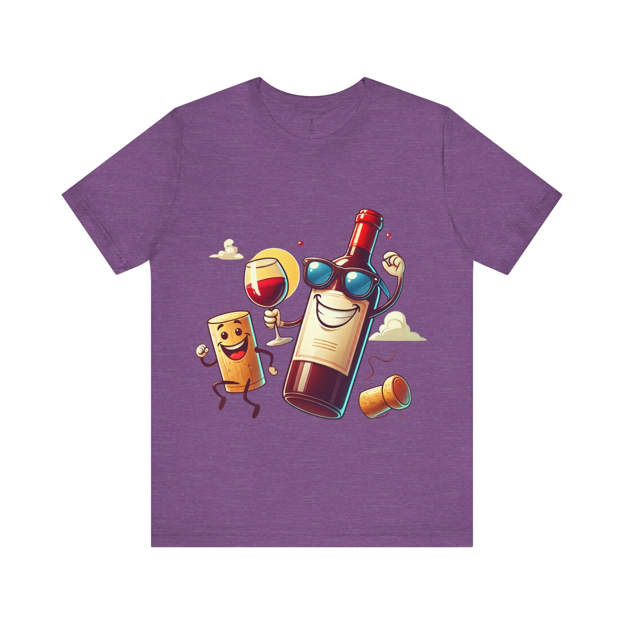 Dancing Wine Bottle Tee