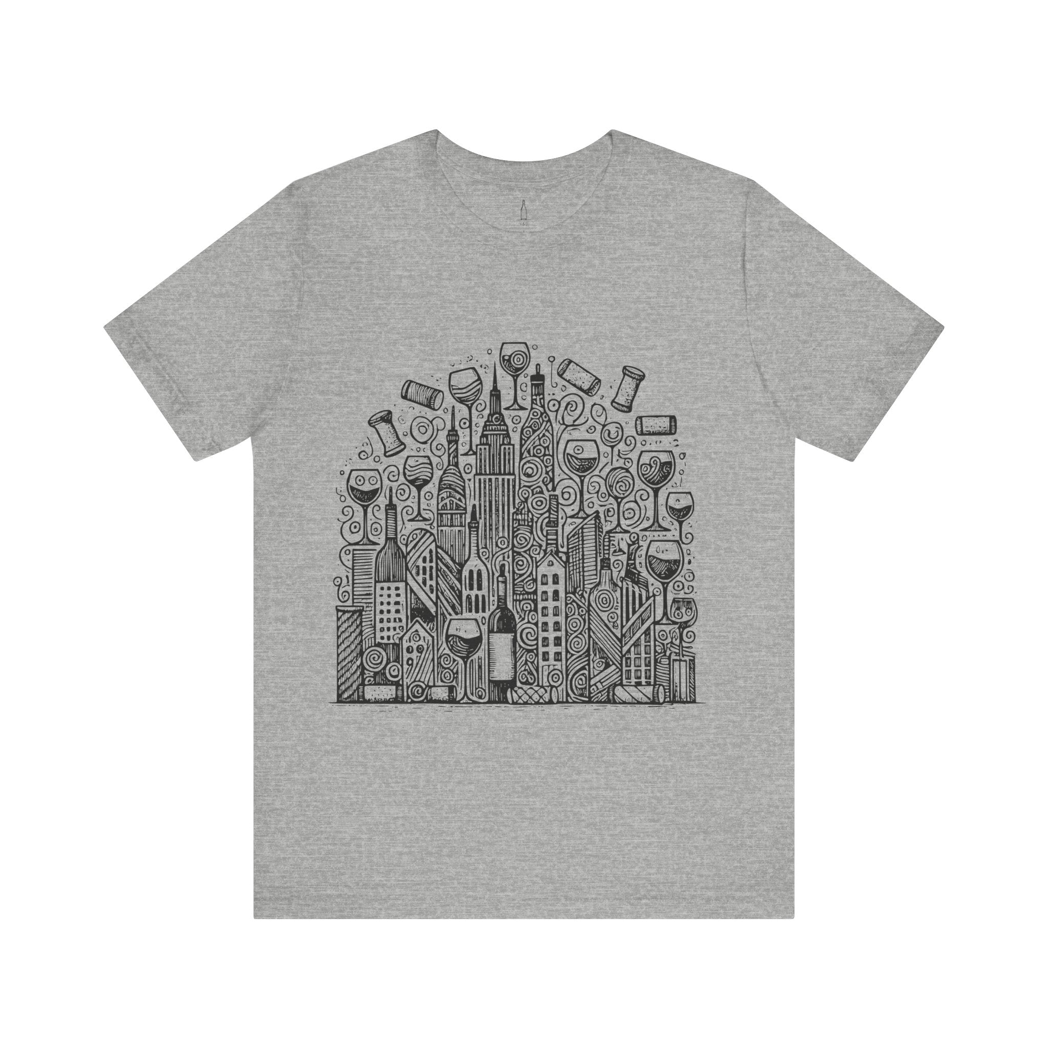 Wine Cityscape Tee