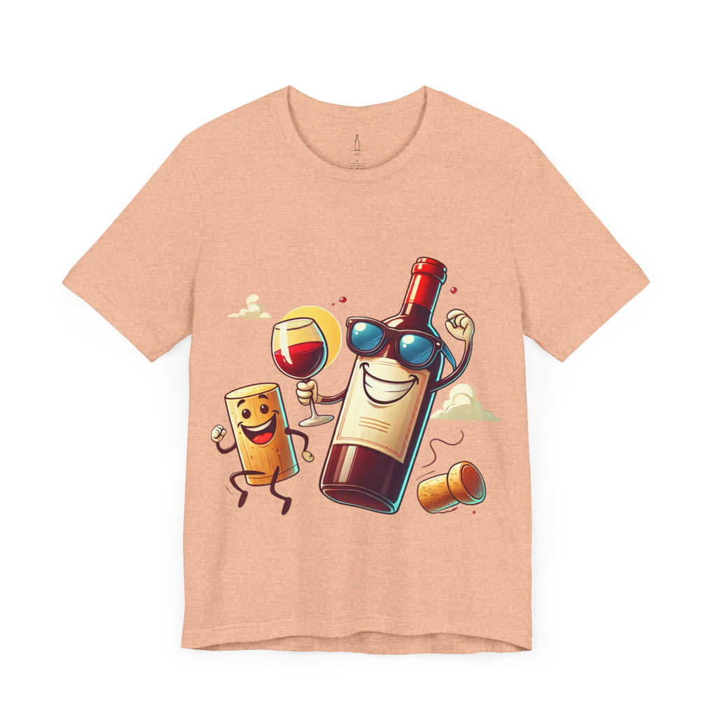 Dancing Wine Bottle Tee