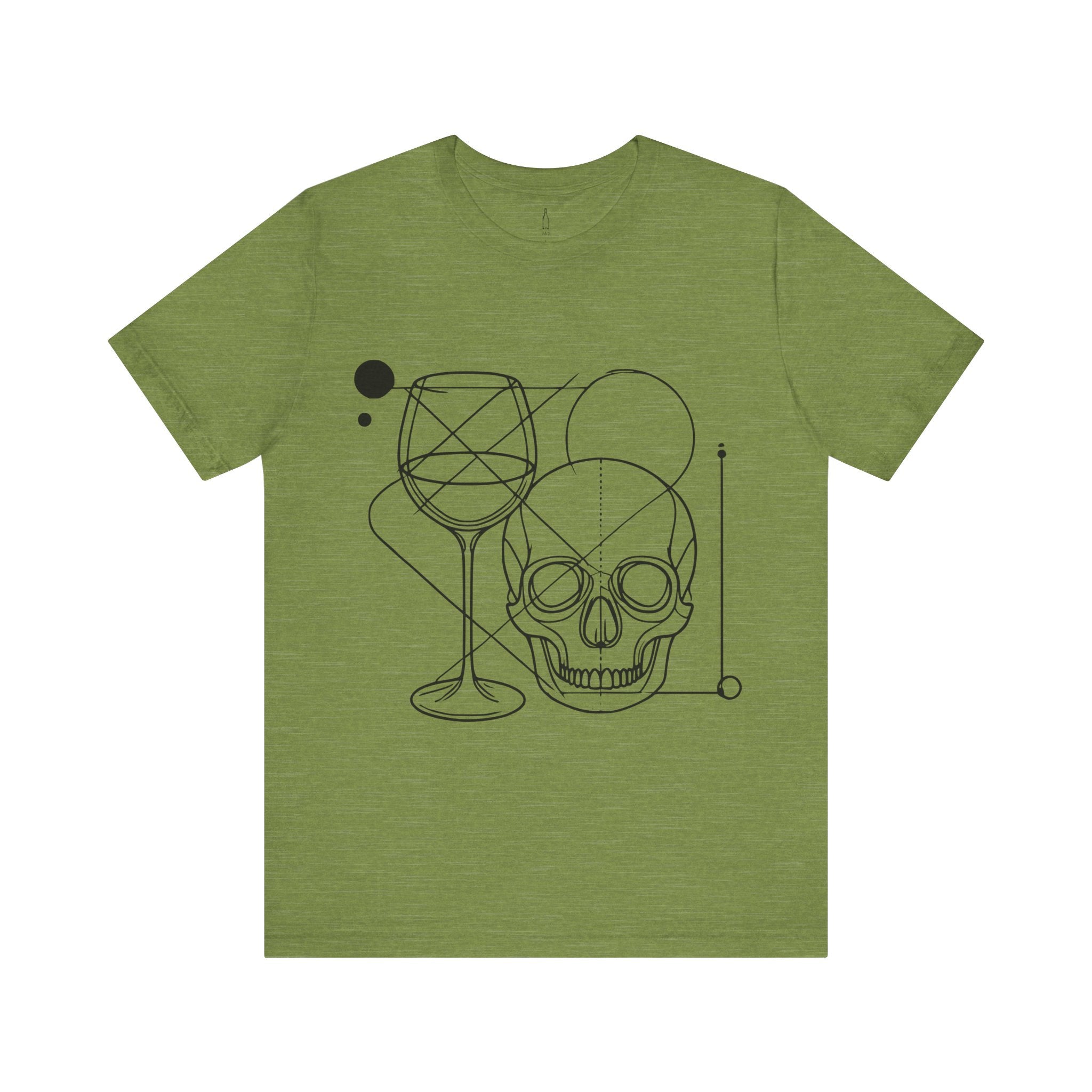 Skull and Wine Glass Tee