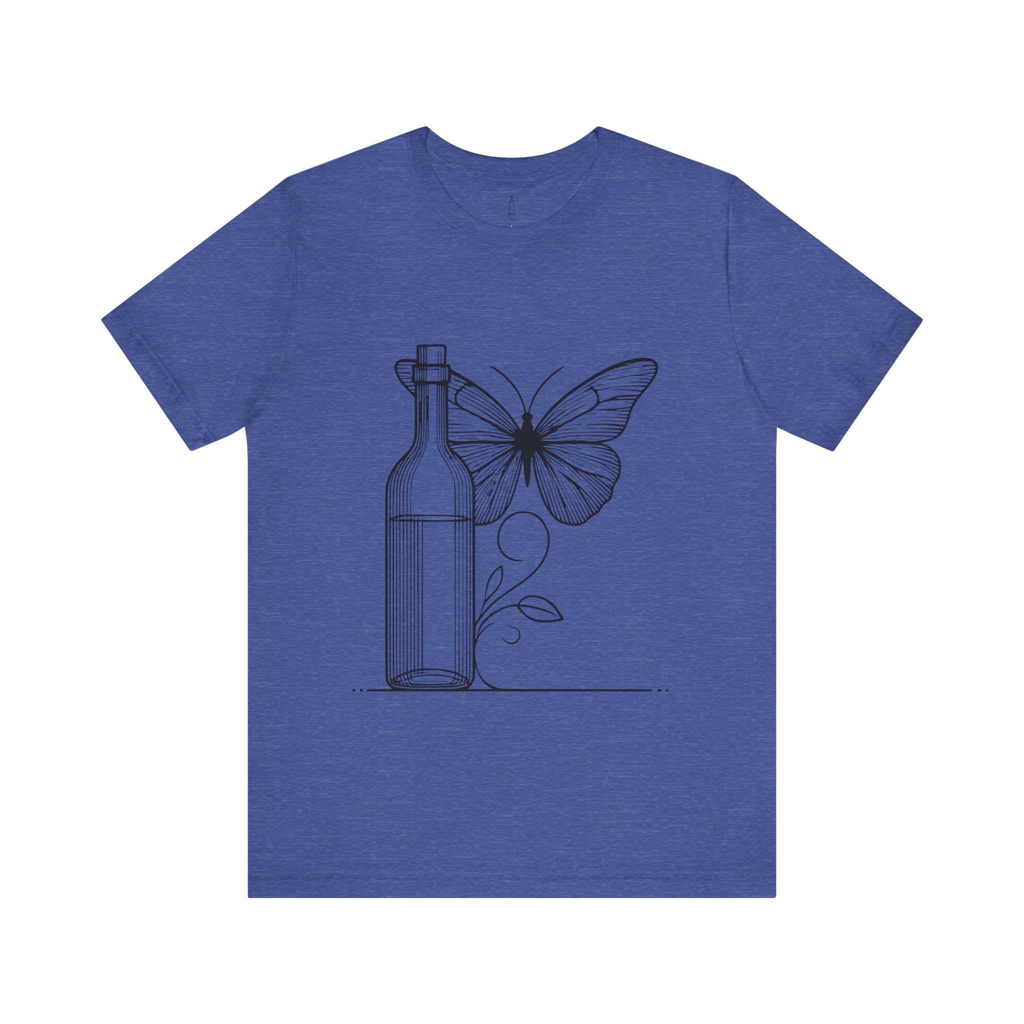 Butterfly and Wine Bottle Tee