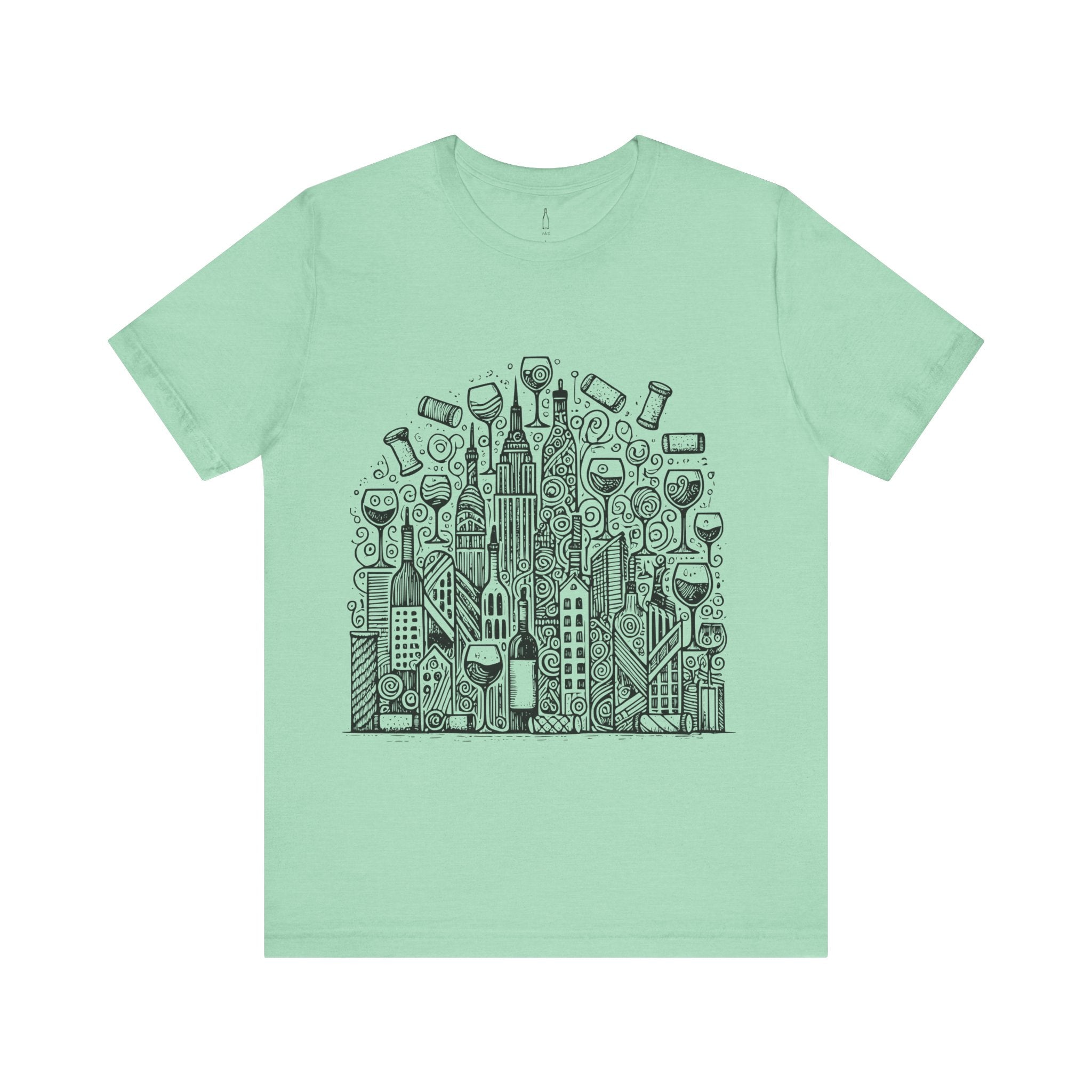 Wine Cityscape Tee