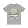 Peaceful Beach With Wine Tee