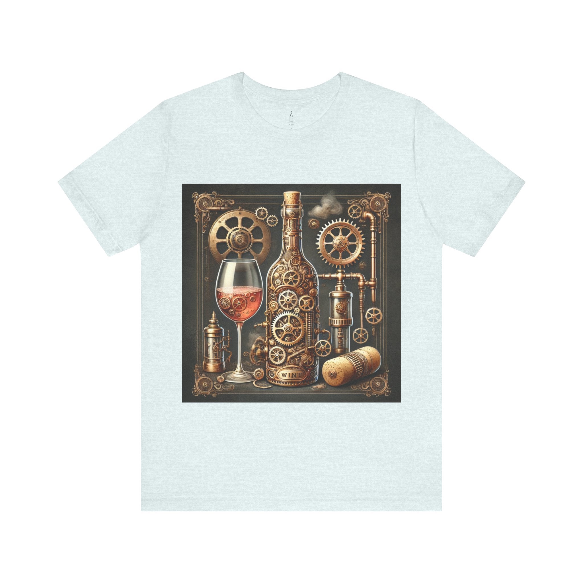 Steampunk Wine Bottle Tee