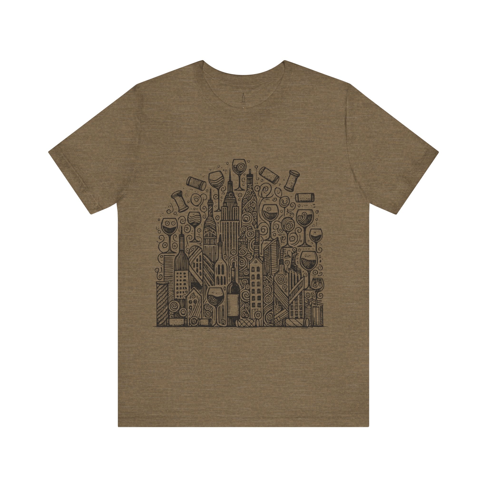 Wine Cityscape Tee
