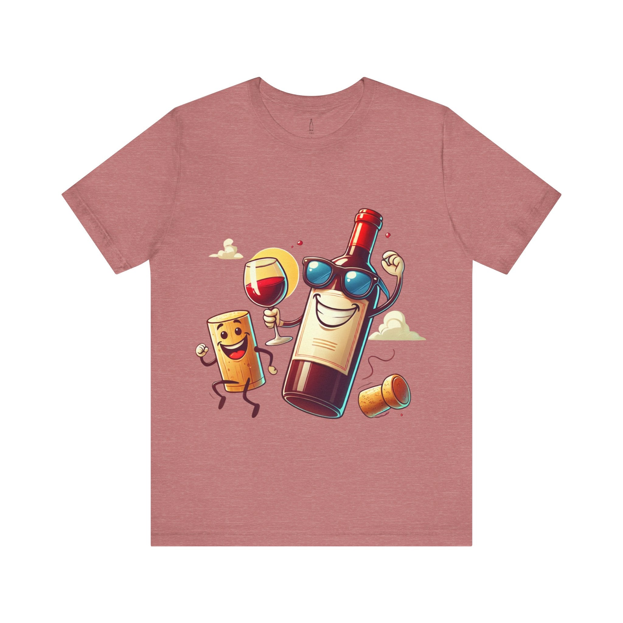 Dancing Wine Bottle Tee