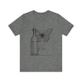 Butterfly and Wine Bottle Tee