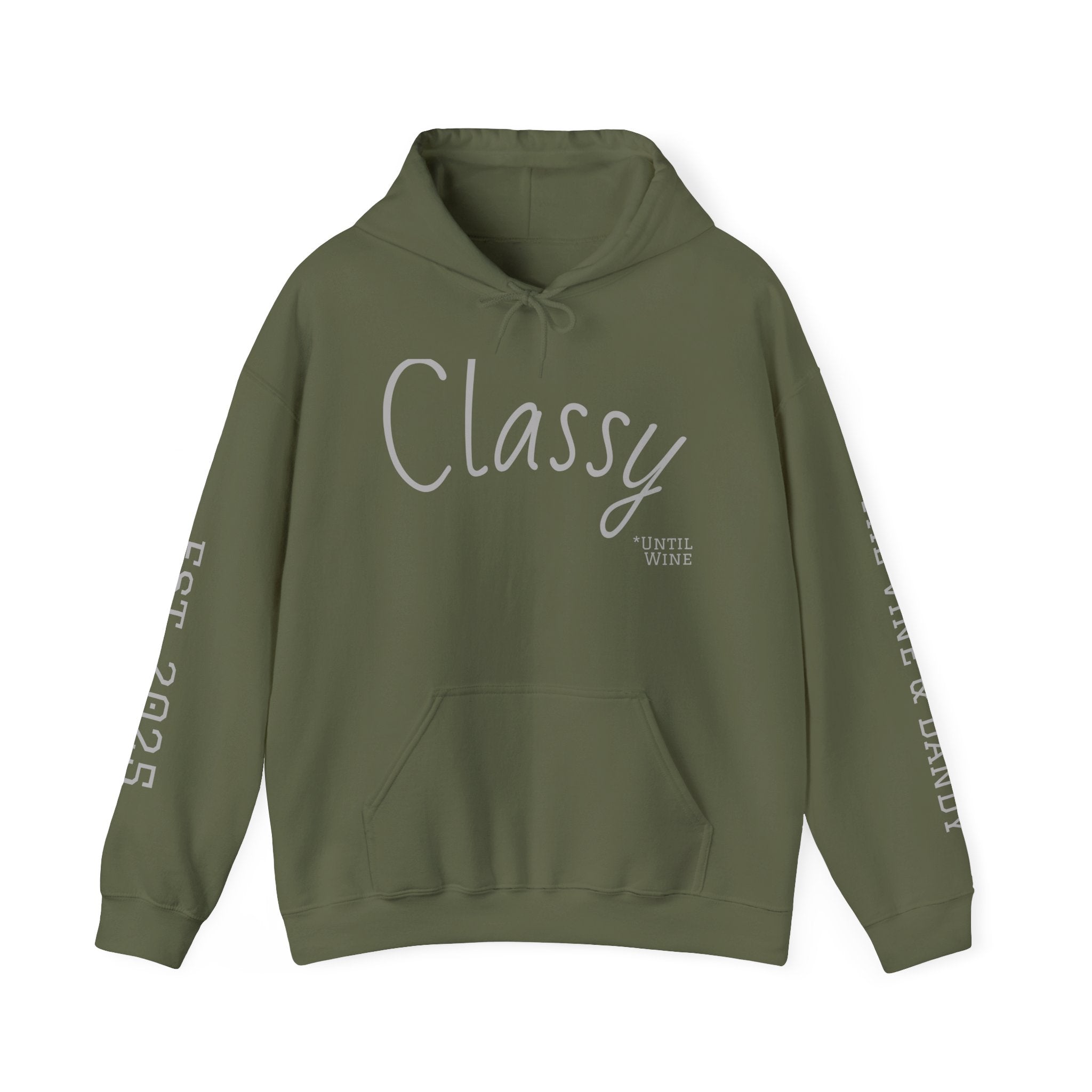 'Classy *Until Wine'  Heavy Blend™ Hooded Sweatshirt