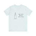 Age Gets Better With Wine Jersey Short Sleeve Tee