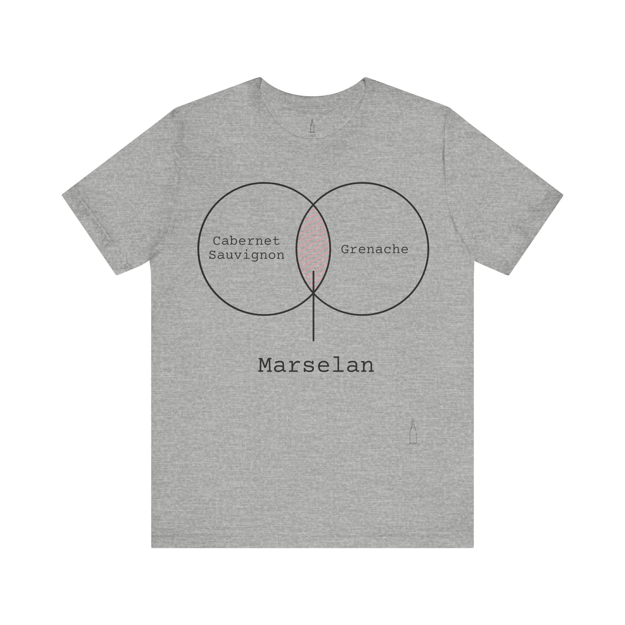 Marselan Venn Diagram - Jersey Short Sleeve Tee