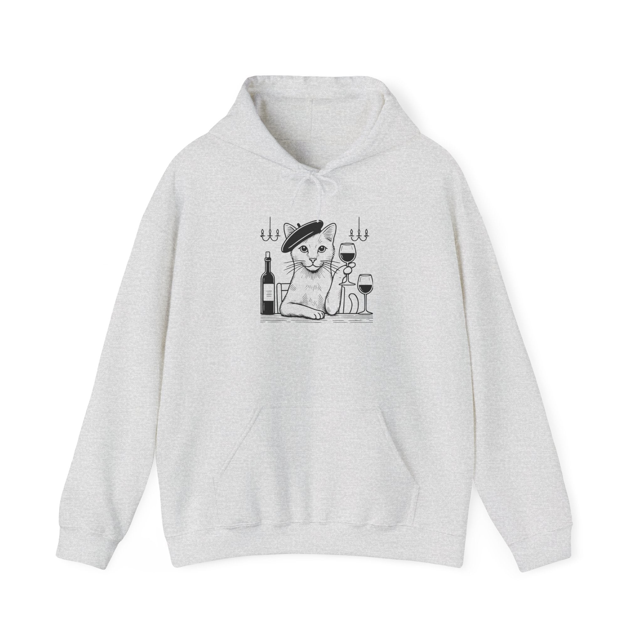 Cat Beret Hoodie Sweatshirt