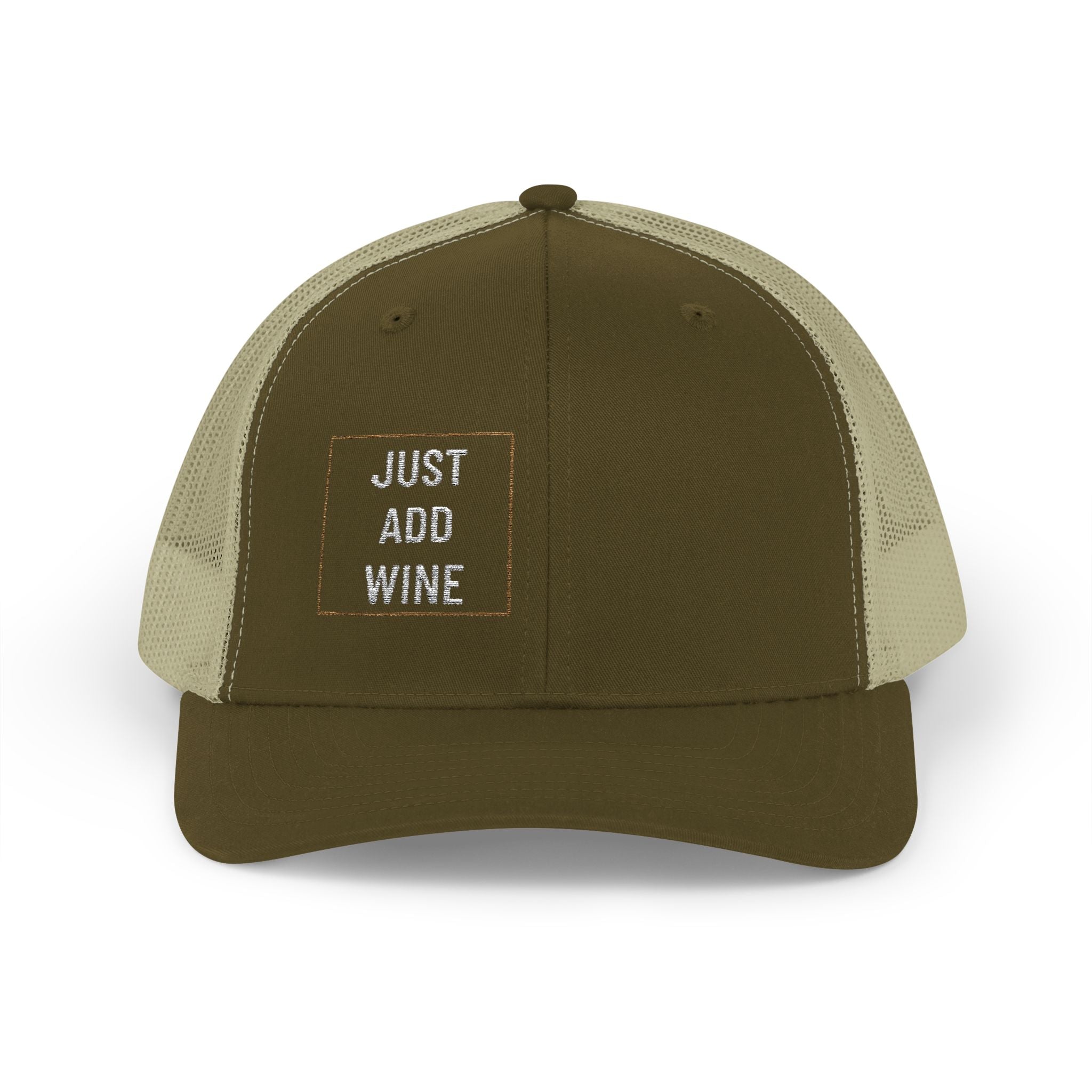 'Just Add Wine' - Embroidered Snapback