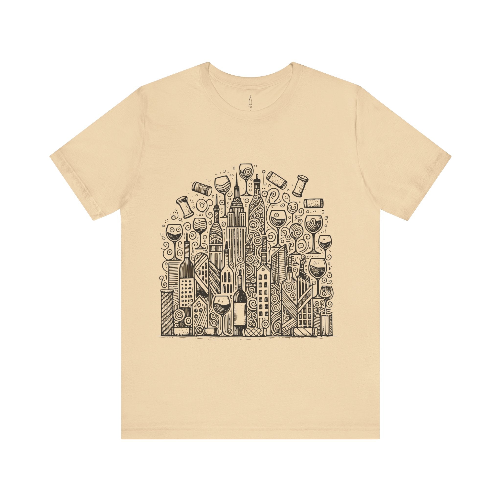 Wine Cityscape Tee
