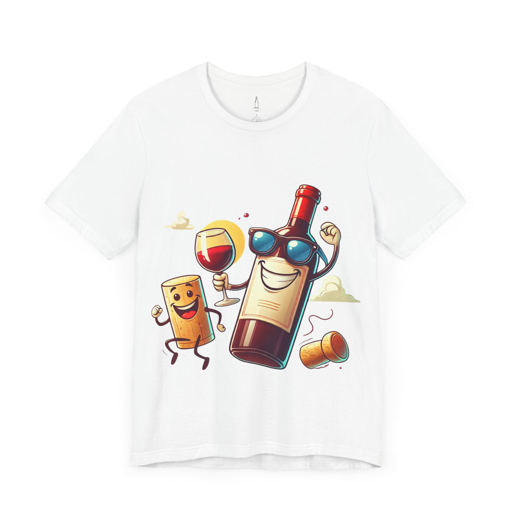 Dancing Wine Bottle Tee