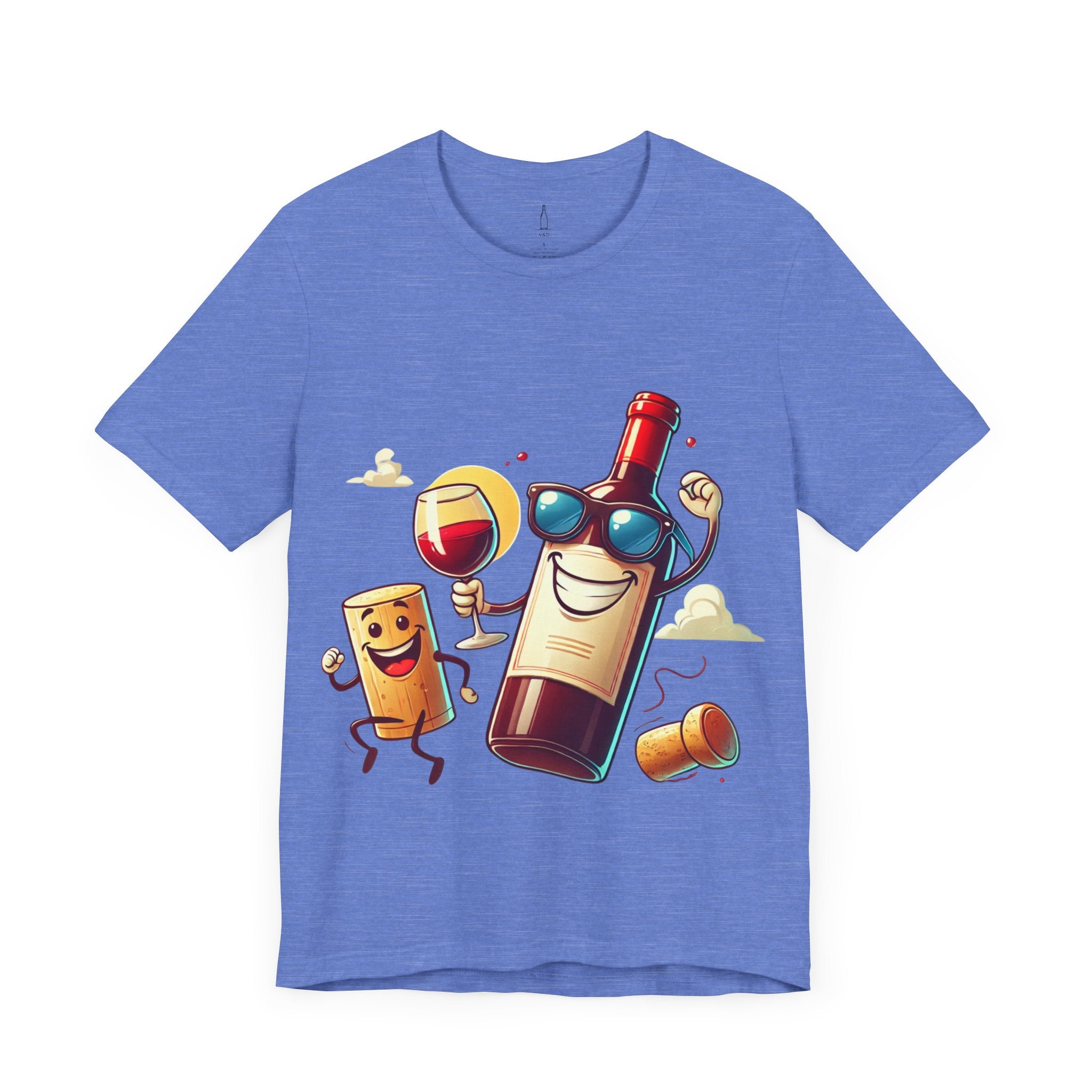 Dancing Wine Bottle Tee
