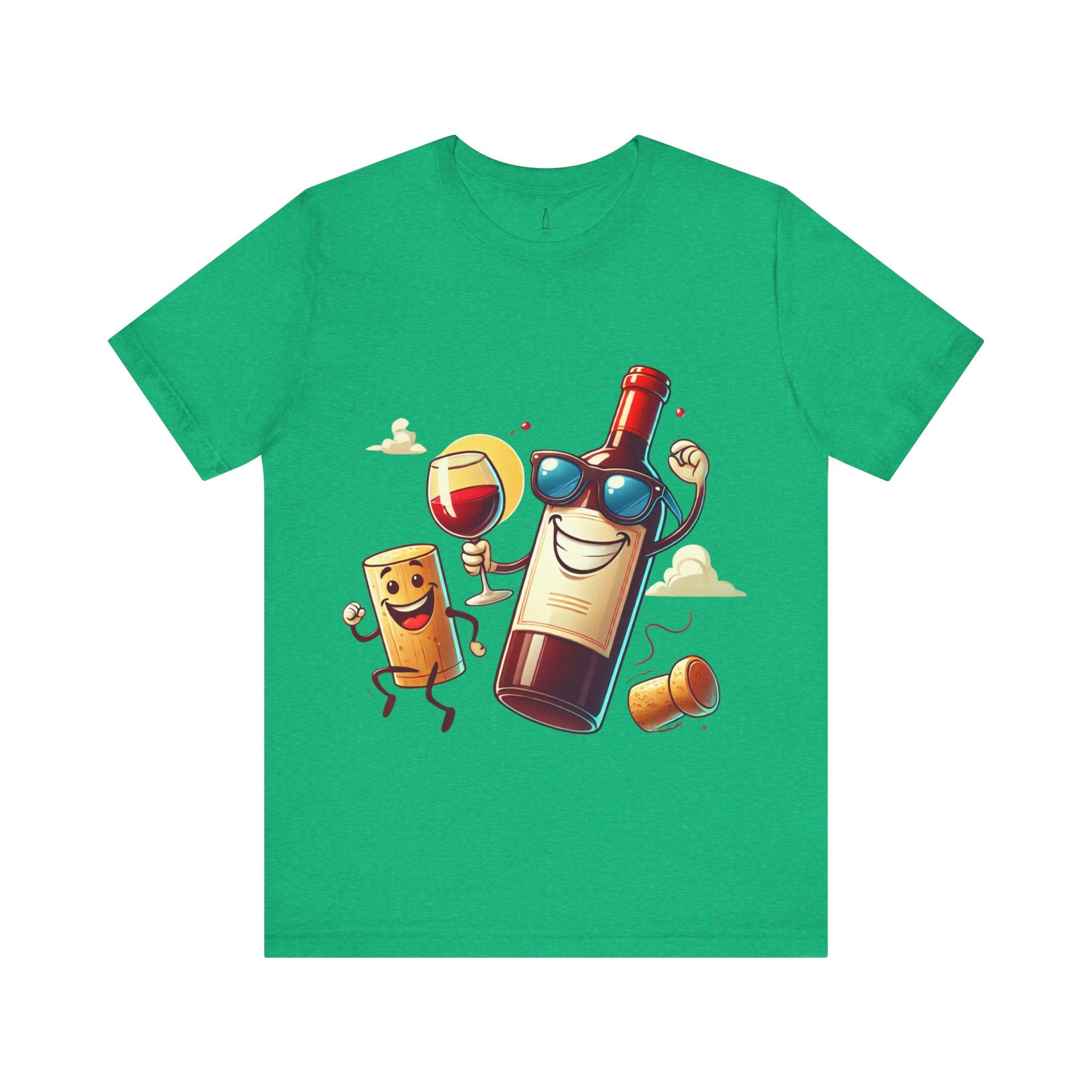 Dancing Wine Bottle Tee
