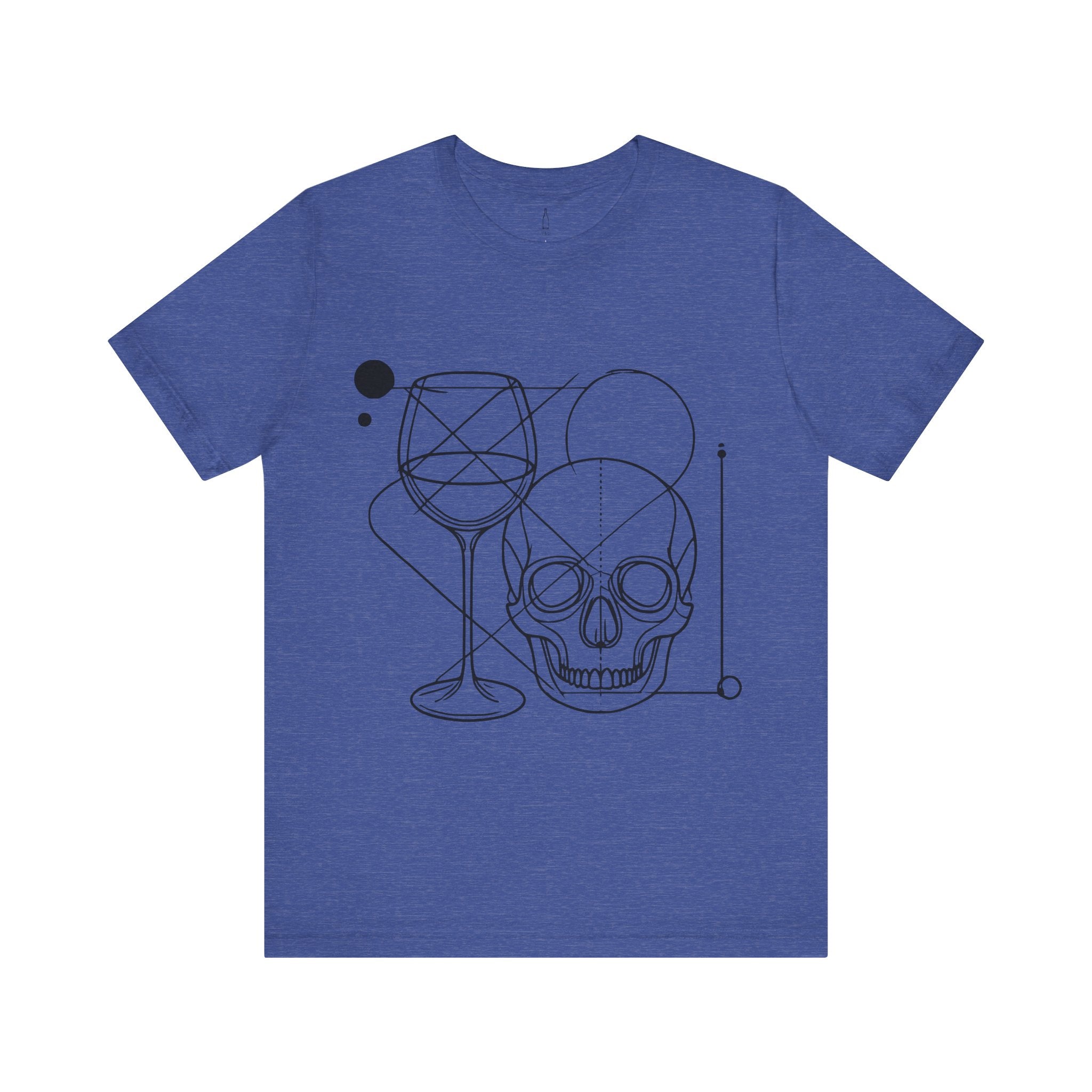 Skull and Wine Glass Tee