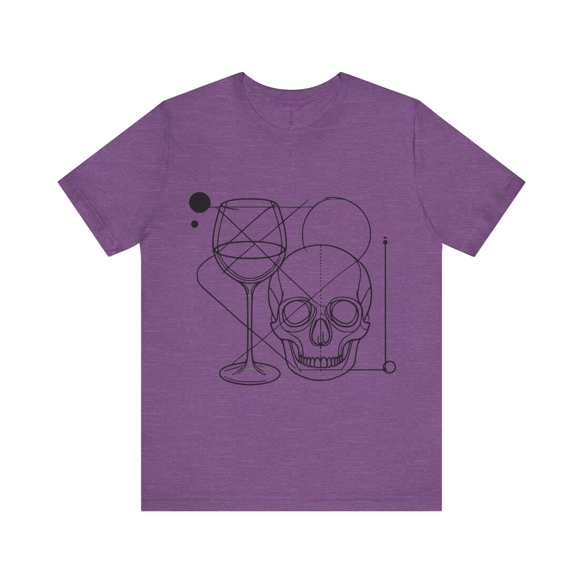 Skull and Wine Glass Tee