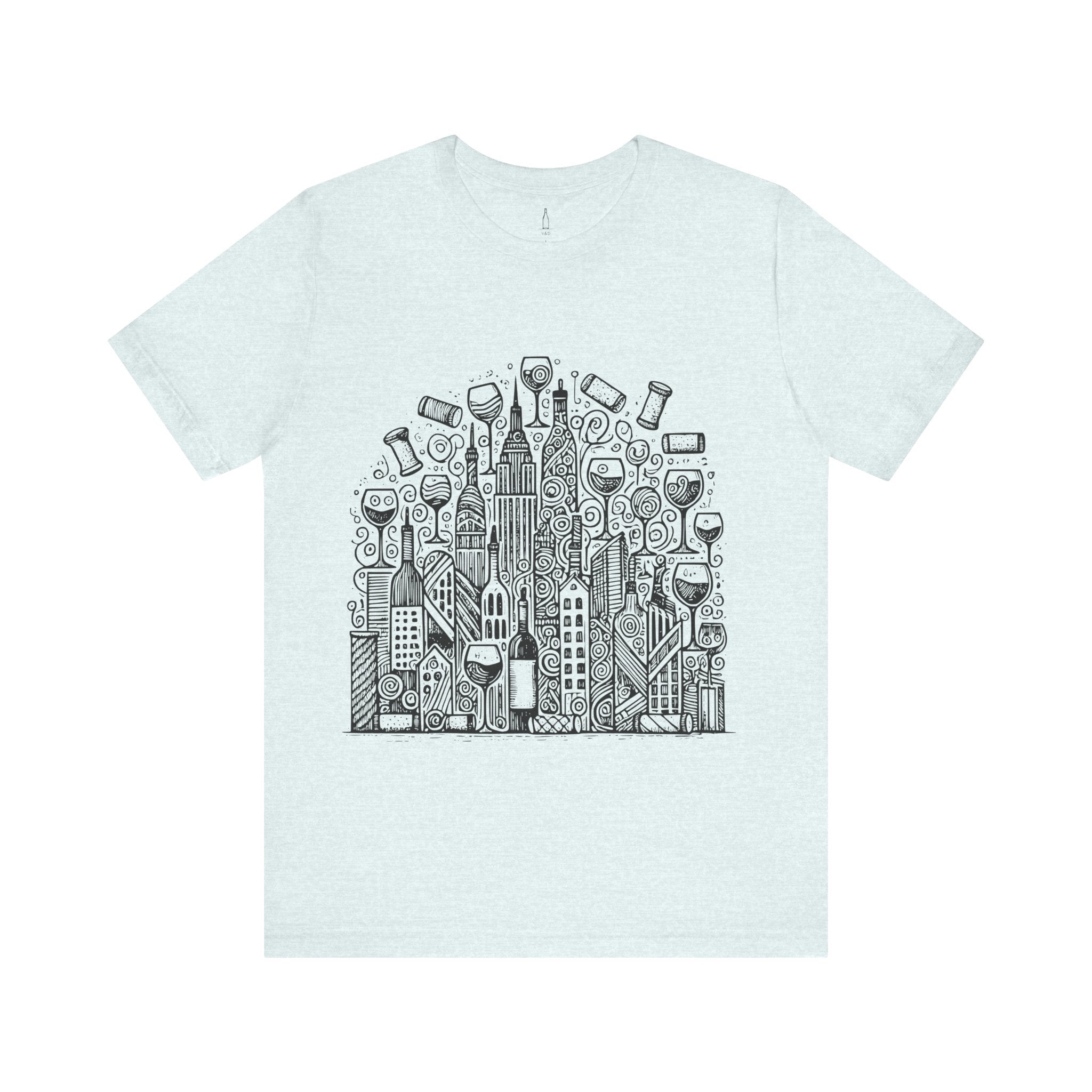 Wine Cityscape Tee