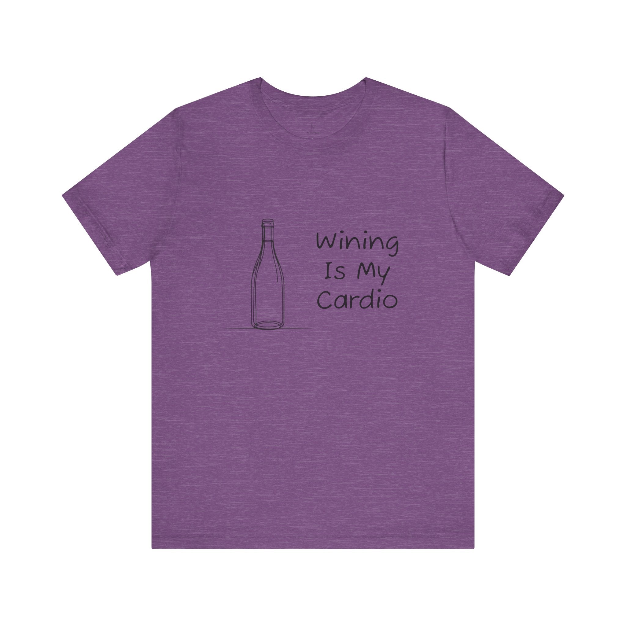 Wining Is My Cardio Jersey Short Sleeve Tee