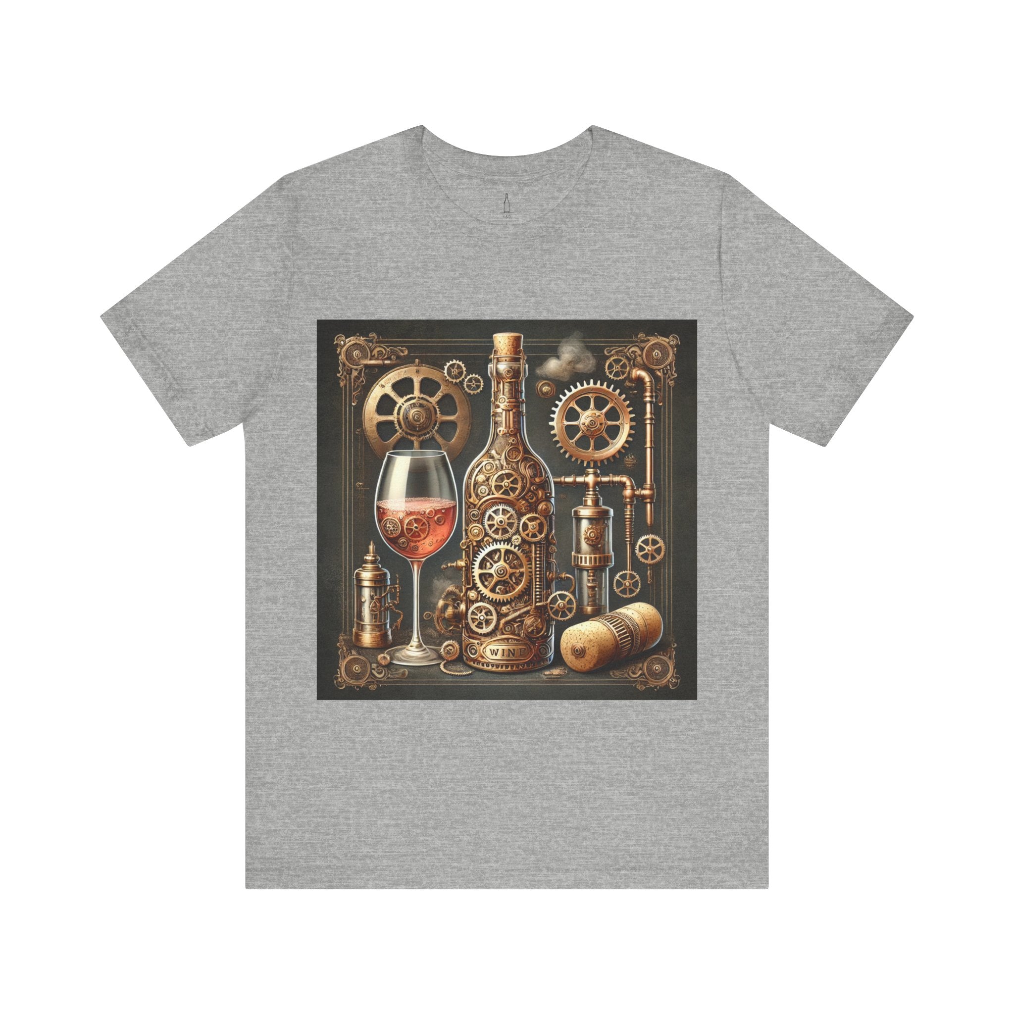 Steampunk Wine Bottle Tee
