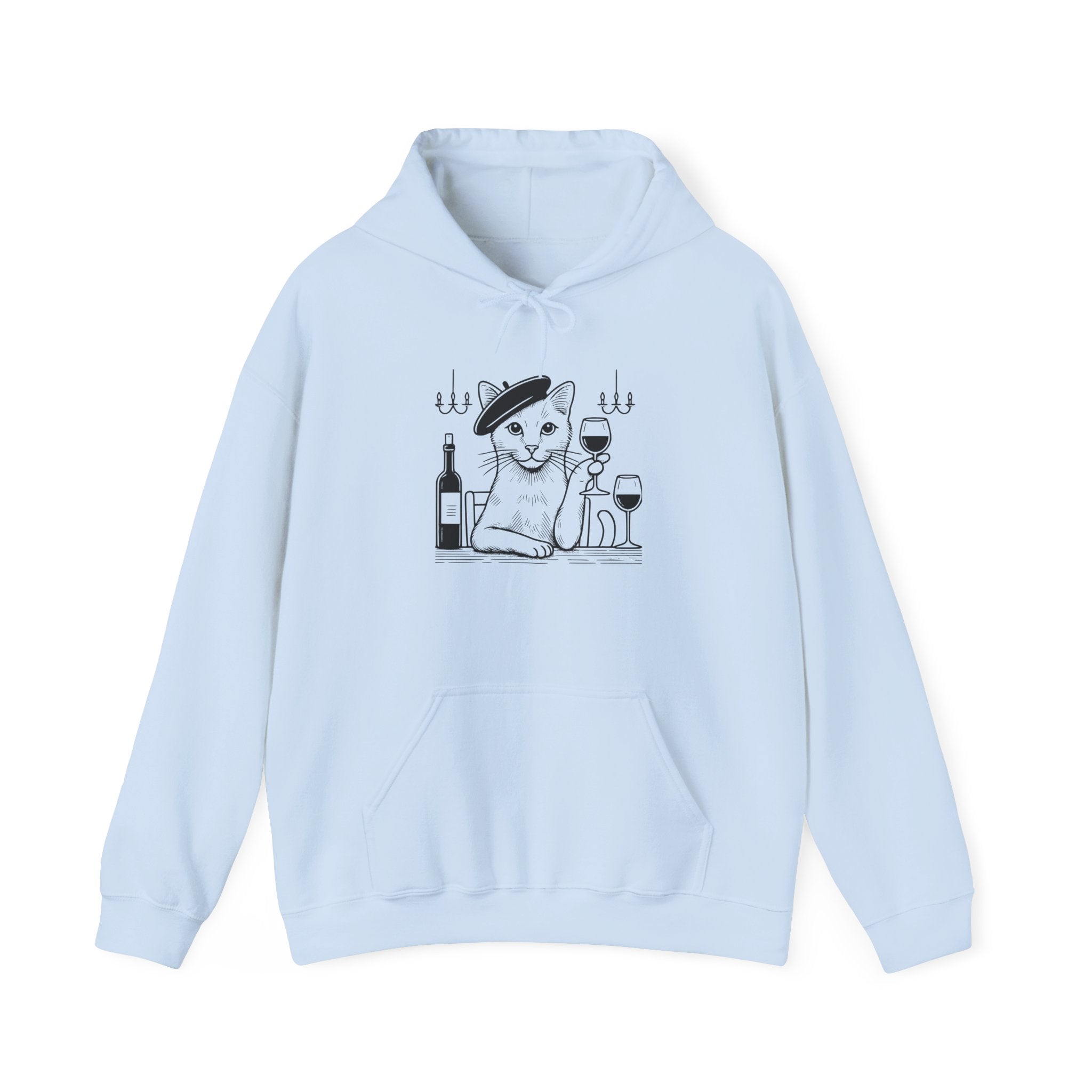 Cat Beret Hoodie Sweatshirt