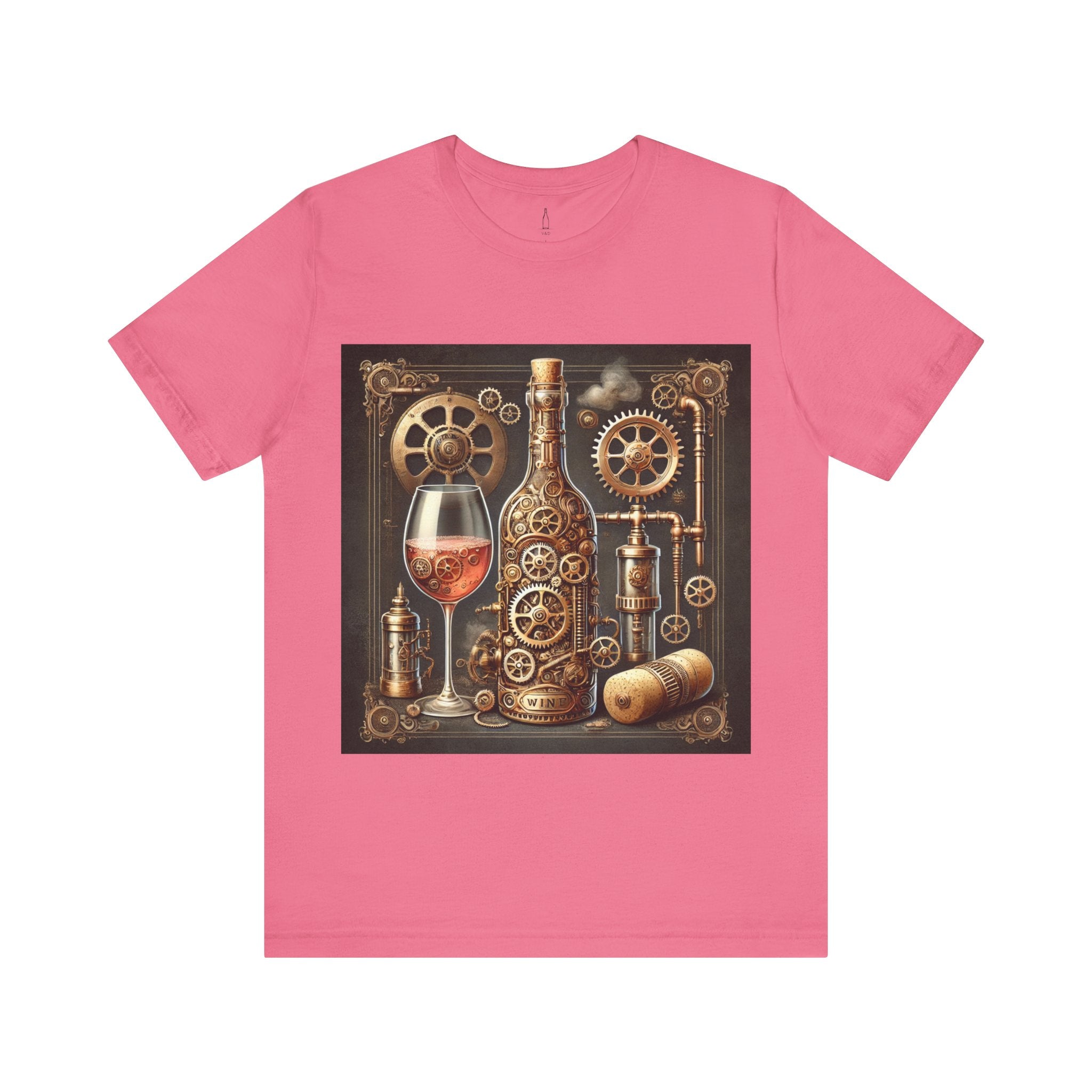 Steampunk Wine Bottle Tee