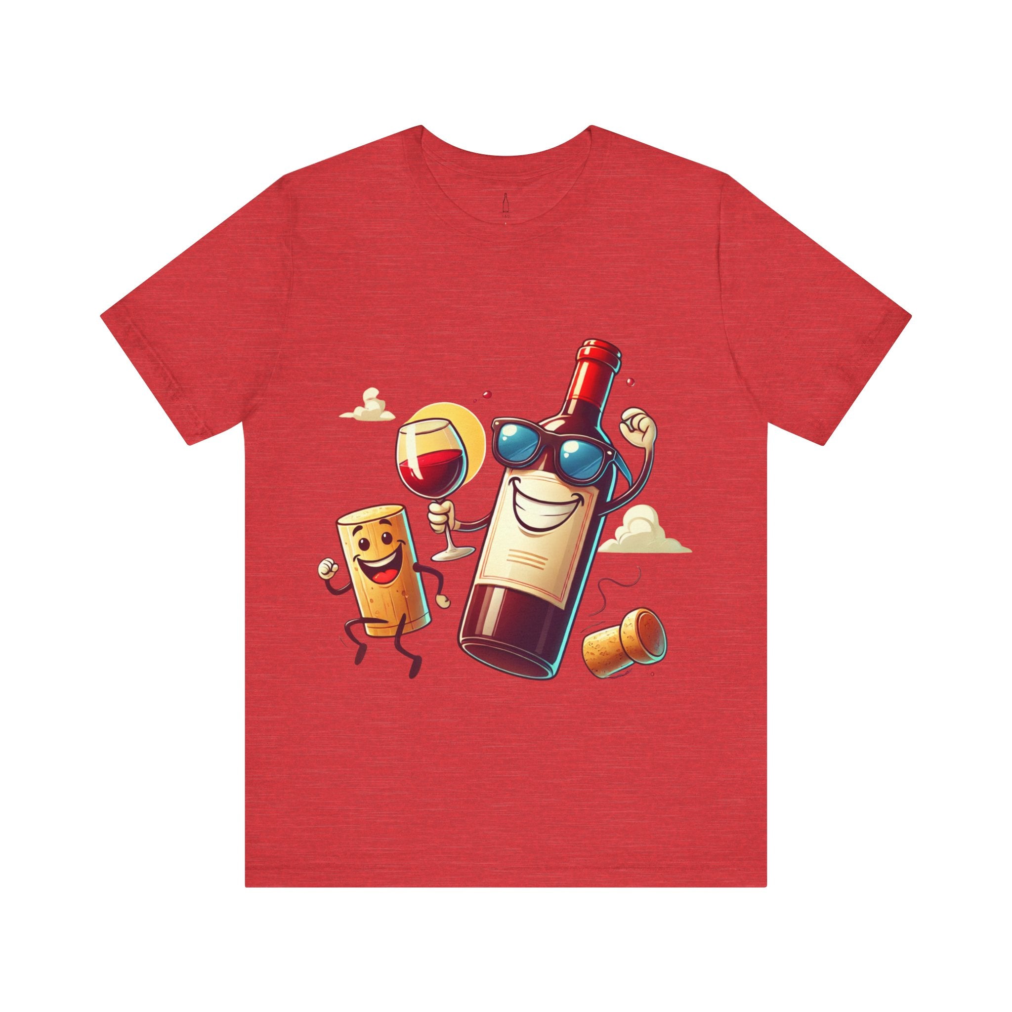 Dancing Wine Bottle Tee