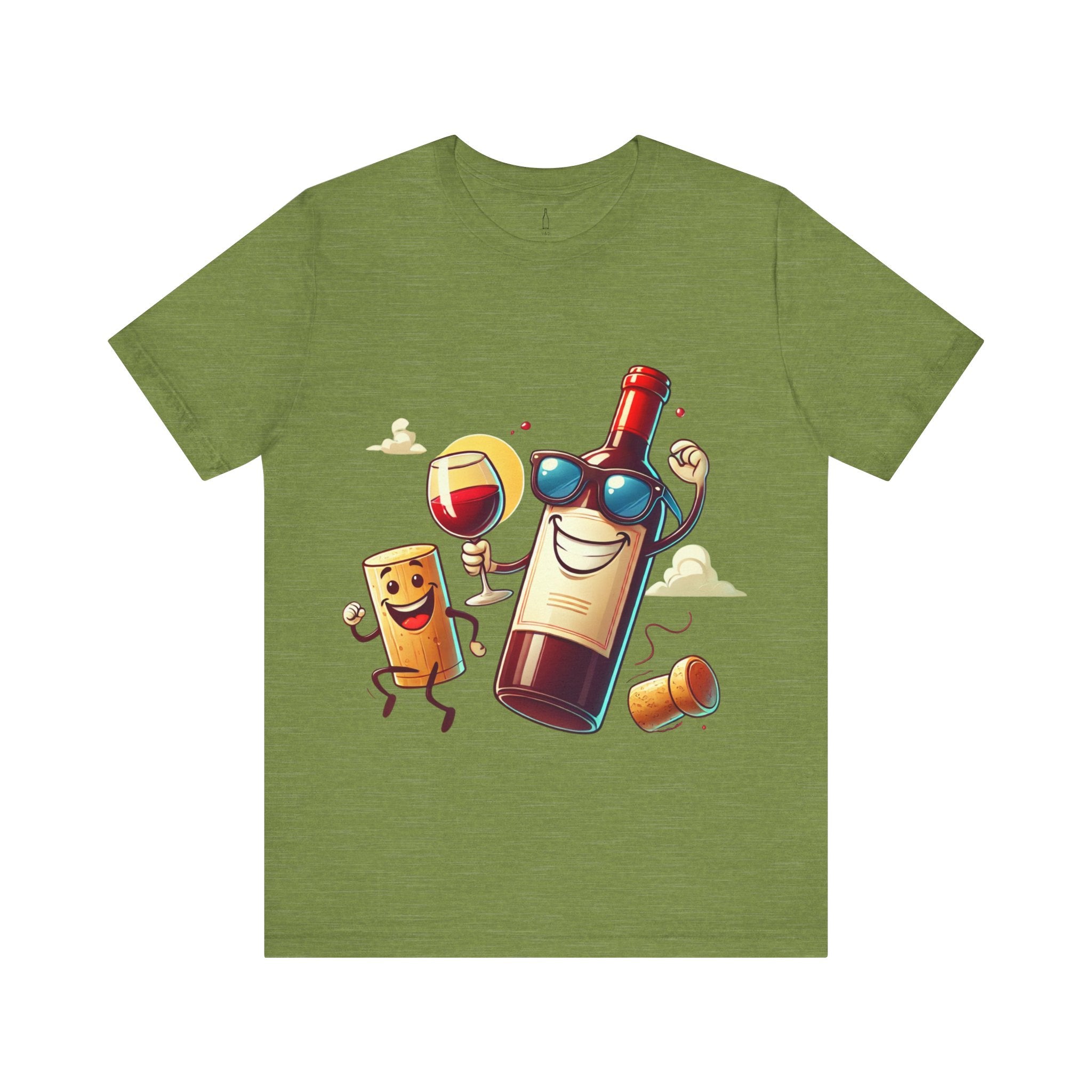 Dancing Wine Bottle Tee