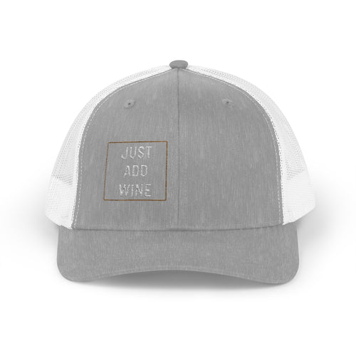 'Just Add Wine' - Embroidered Snapback