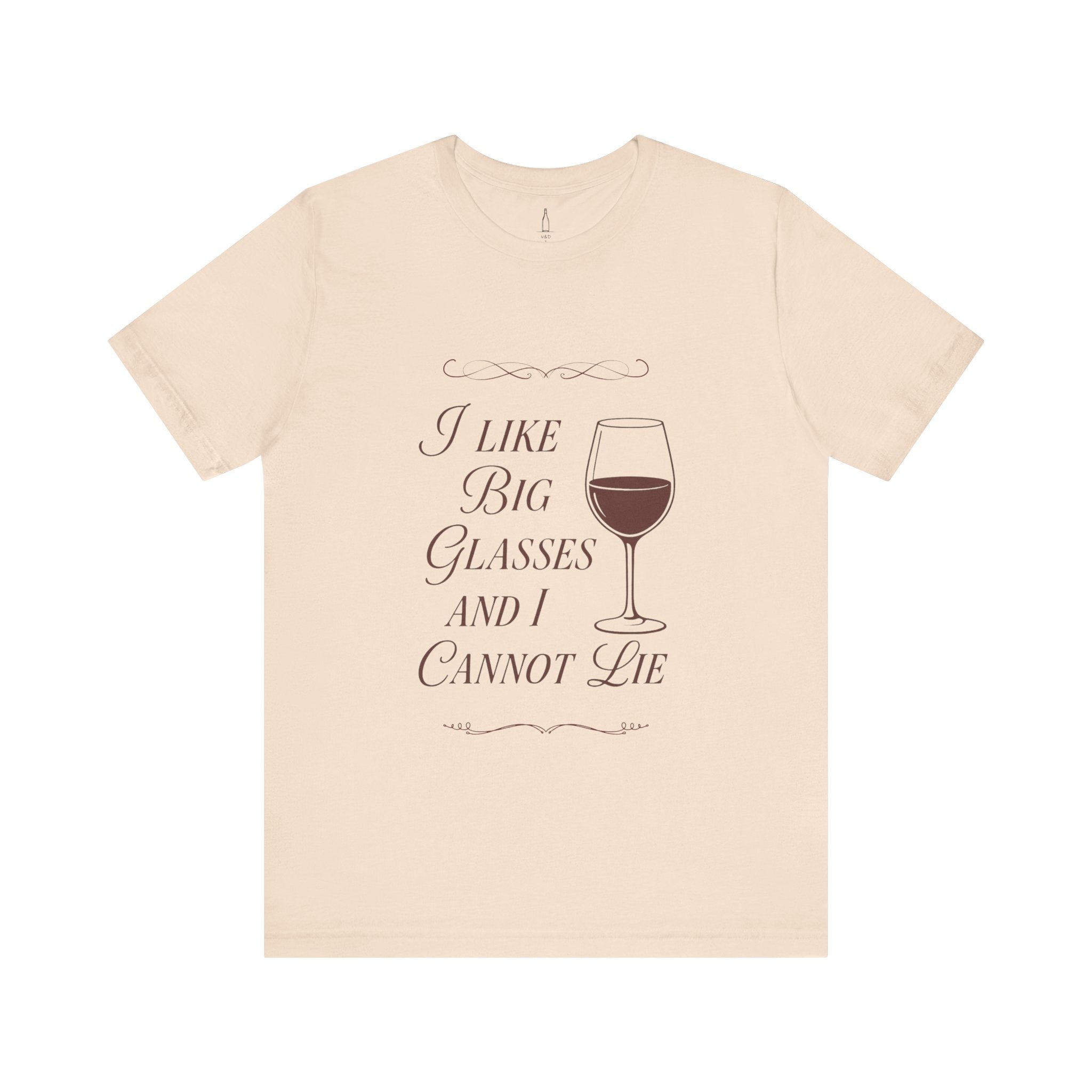 'I Like Big Glasses And I Cannot Lie'  - Jersey Short Sleeve Tee