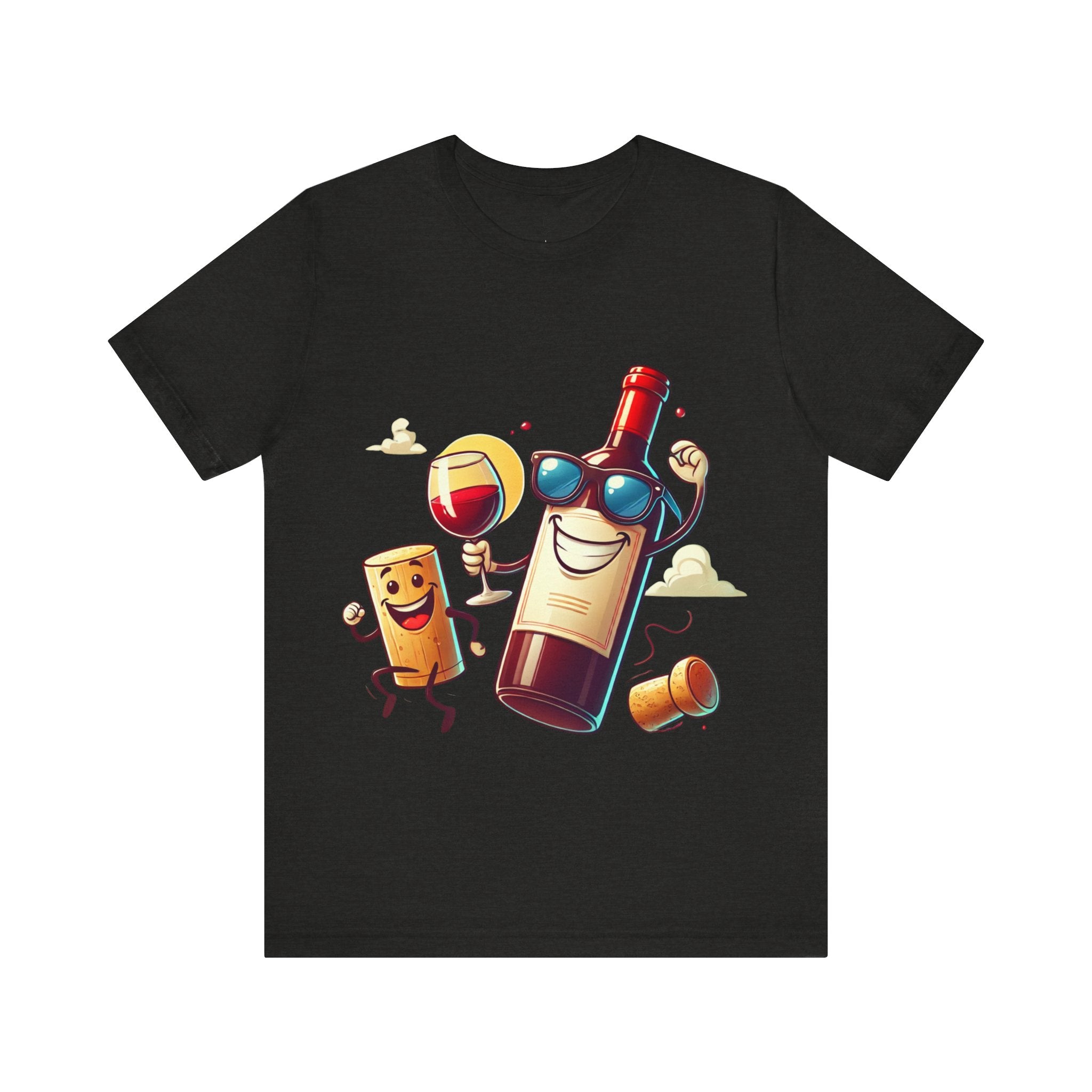 Dancing Wine Bottle Tee