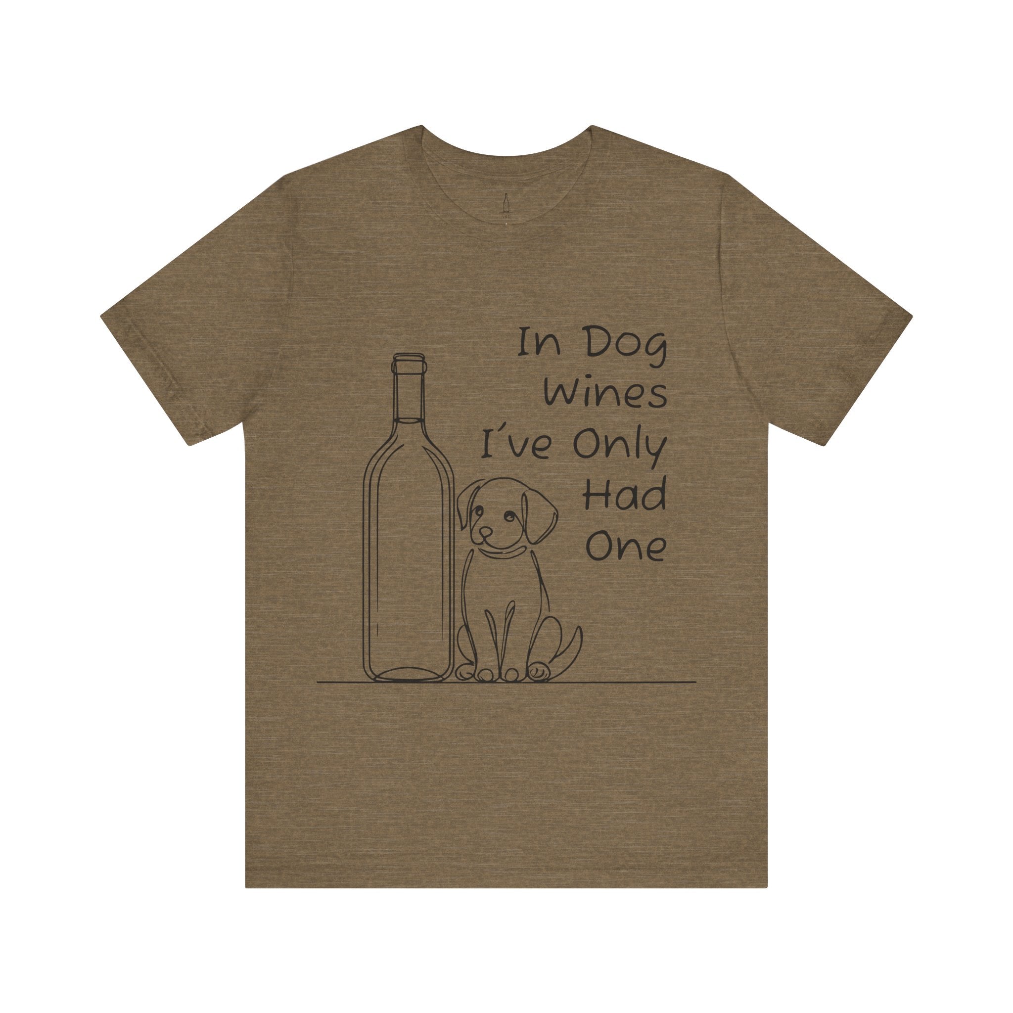 'In Dog Wines...' Short Sleeve Tee