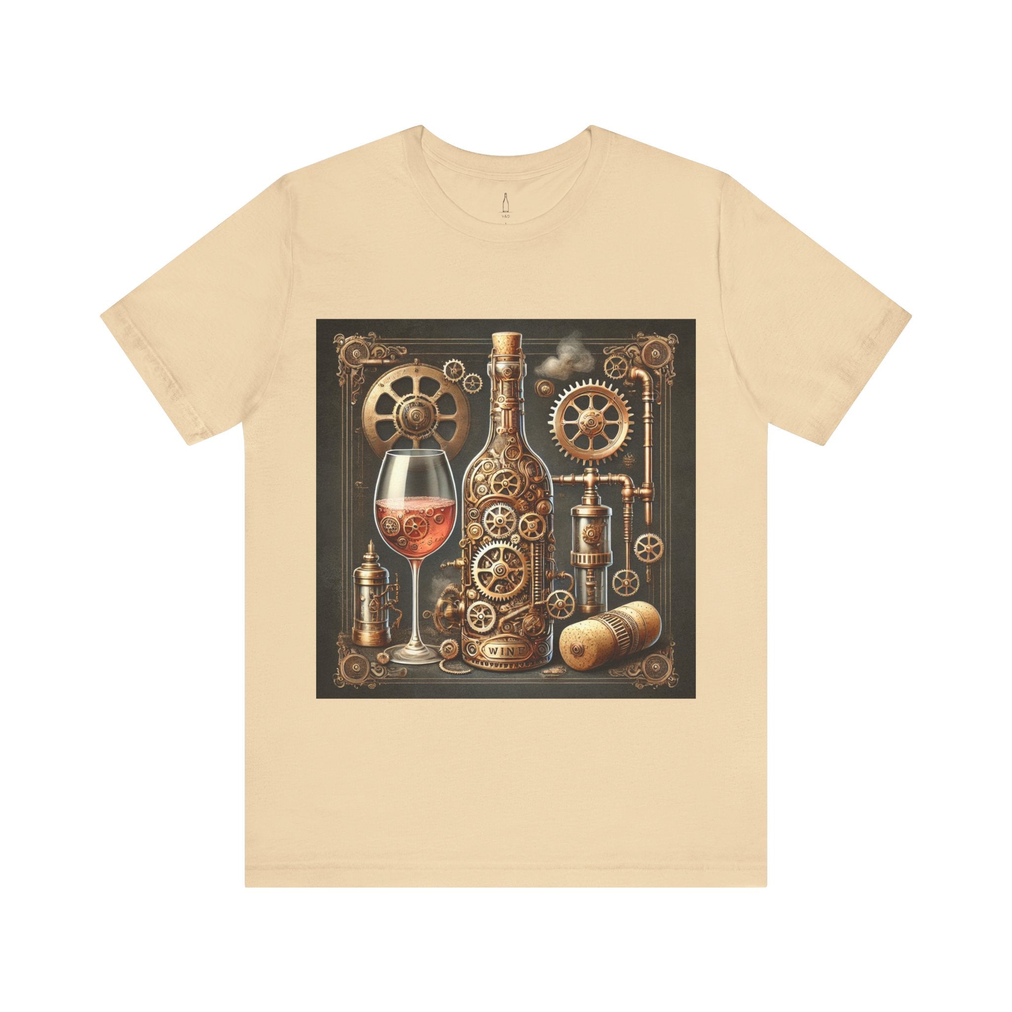Steampunk Wine Bottle Tee