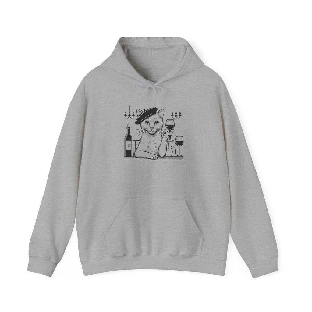 Cat Beret Hoodie Sweatshirt