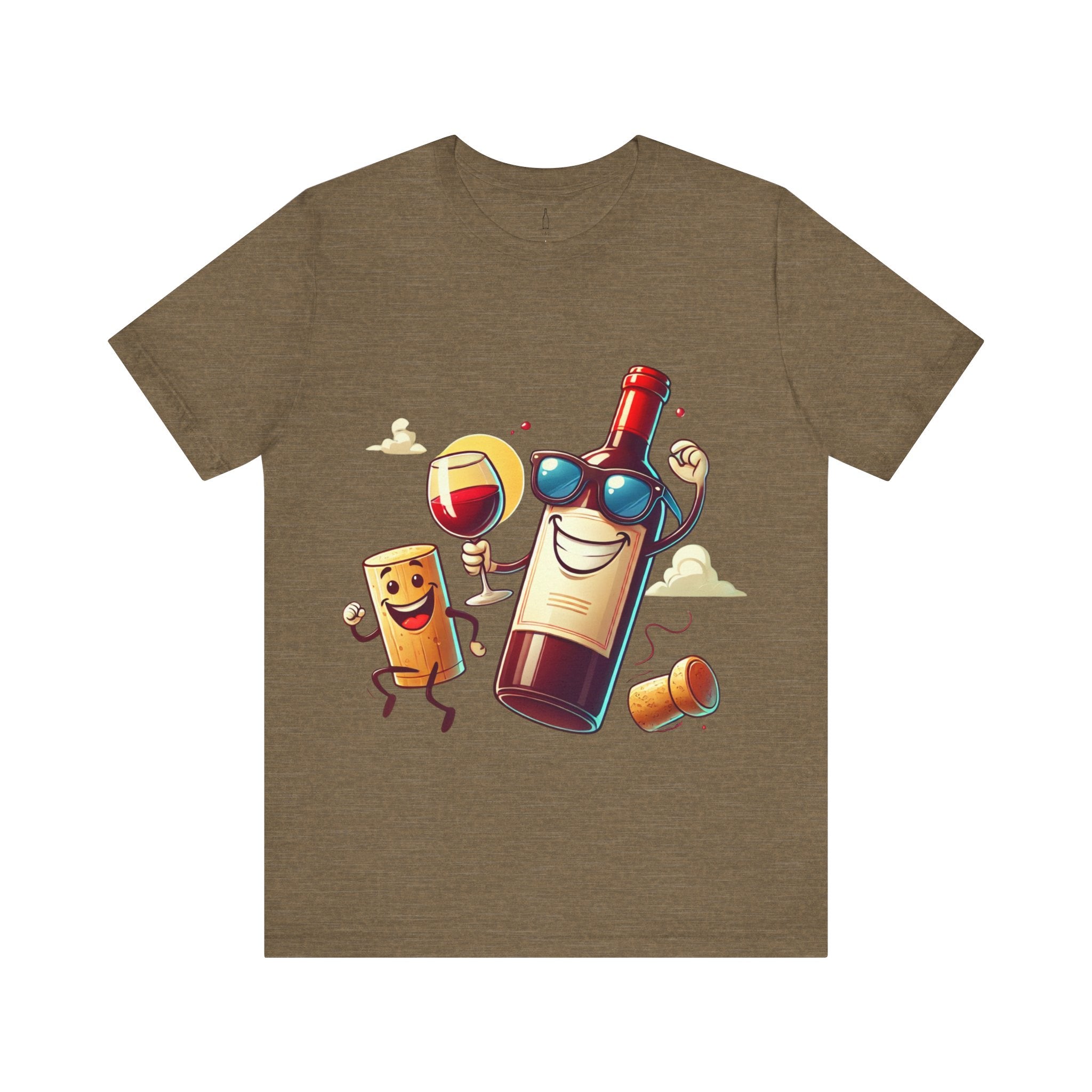 Dancing Wine Bottle Tee