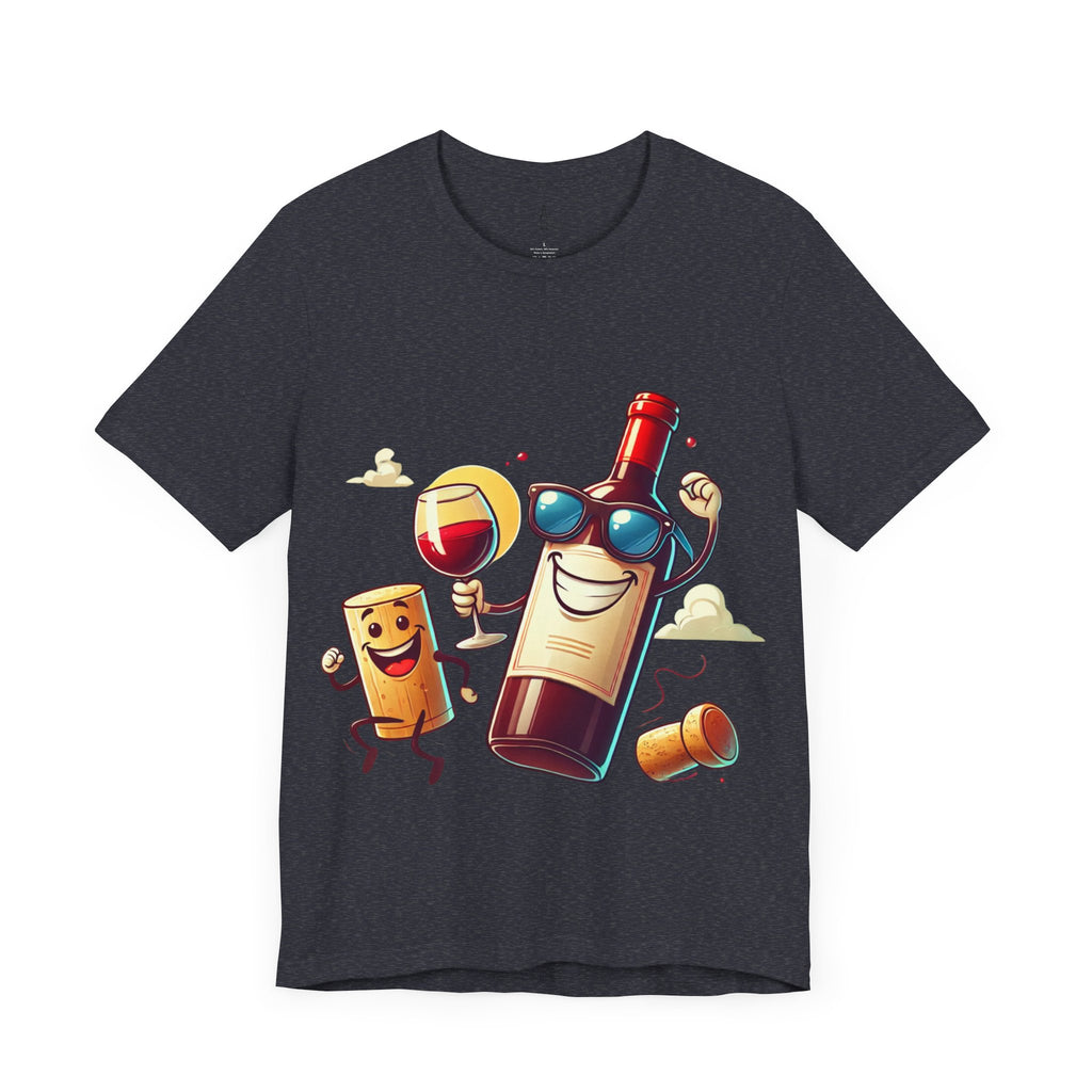 Dancing Wine Bottle Tee