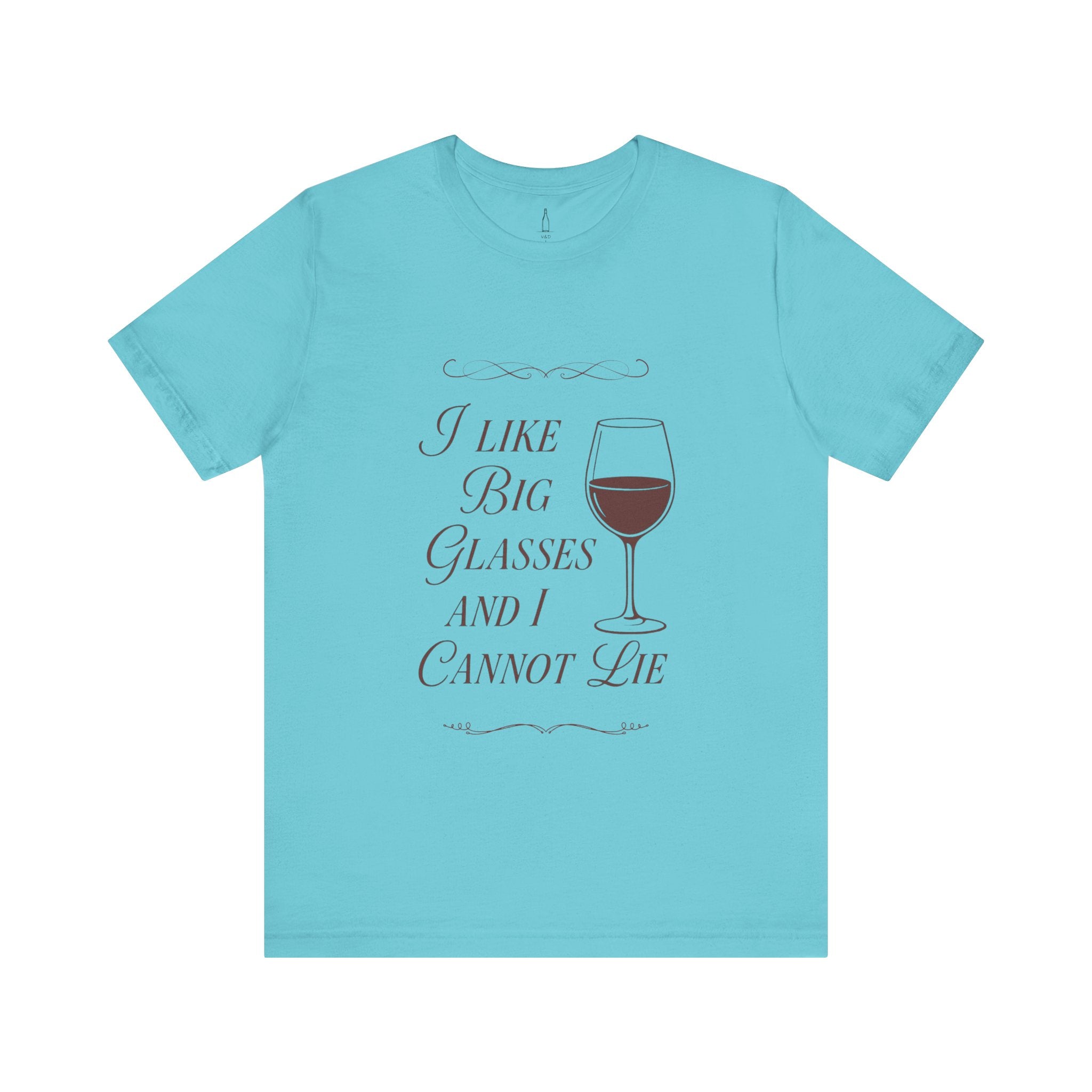 'I Like Big Glasses And I Cannot Lie'  - Jersey Short Sleeve Tee